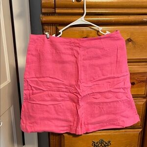 Kim Rogers Vibrant Pink High Waist Shorts